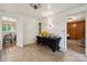 Spacious dining area with views into the kitchen and another sitting area at 2500 Kendrick Dr, Charlotte, NC 28214