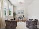 Stylish home office with modern furniture and ample natural light from the windows at 384 Speedway Pl, Concord, NC 28027