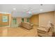 Spacious living room featuring hardwood floors and neutral walls, perfect for entertaining guests at 4025 Cherrybrook Dr, Mint Hill, NC 28227