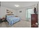 Bedroom featuring neutral carpet, and decor art at 5009 Granite Creek Ln, Charlotte, NC 28269