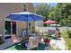Charming patio with outdoor furniture, perfect for entertaining at 5009 Granite Creek Ln, Charlotte, NC 28269
