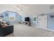 Spacious bonus room with storage and TV and decor, perfect for entertaining or relaxing at 5379 Roberta Meadows Ct, Concord, NC 28027