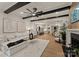 Bright and inviting living area flowing into the kitchen and dining space, complete with modern decor and ample natural light at 6242 Creola Rd, Charlotte, NC 28270