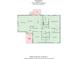 Detailed floor plan featuring a spacious living room, modern kitchen, and primary bedroom with walk-in closet at 922 Maurice St, Monroe, NC 28112