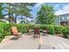 Relaxing backyard deck with outdoor seating, perfect for entertaining at 2619 Merion Hills Ct, Charlotte, NC 28269