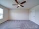 Bedroom featuring neutral walls, carpet floors and a window with blinds for natural light at 3009 Palm Dr, Fort Mill, SC 29715