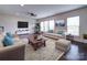 Inviting living room featuring a plush sofa and stylish decor at 3009 Palm Dr, Fort Mill, SC 29715
