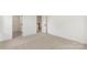 Spacious bedroom with plush carpet, neutral paint, and easy access to other parts of the house at 3222 Player Ct, Salisbury, NC 28144