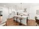Gourmet kitchen featuring a spacious island, stainless steel appliances, and ample storage space at 3222 Player Ct, Salisbury, NC 28144