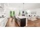 Well-lit kitchen area that opens to the dining and living area, creating an easy space for entertaining at 3222 Player Ct, Salisbury, NC 28144
