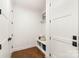 Bright mudroom with built-in bench, storage cubbies, and convenient coat closet for organized entry at 3222 Player Ct, Salisbury, NC 28144