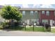 A well-maintained backyard with a patio, lush lawn, and secure fencing, creating a private outdoor space at 3537 Hornets Nest Way # 206, Charlotte, NC 28208