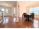 Inviting foyer with hardwood floors and staircase leading to the upper level at 408 Presidio Dr, Rock Hill, SC 29732