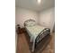 This small bedroom offers cozy living space with a double door closet at 410 Apex Cir, Shelby, NC 28152