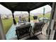 Outdoor gazebo with patio furniture, perfect for entertaining at 410 Apex Cir, Shelby, NC 28152