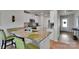 Open-concept kitchen with breakfast bar seating and updated appliances at 410 Apex Cir, Shelby, NC 28152