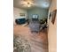 Open concept living area offers lots of natural light and stylish furnishings at 410 Apex Cir, Shelby, NC 28152