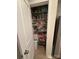Walk-in pantry provides ample storage with wire shelves at 410 Apex Cir, Shelby, NC 28152