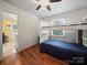 bedroom offers a bunk bed with integrated shelving at 427 E 12Th Ave, Gastonia, NC 28054