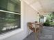 Inviting front porch featuring a small table and chairs, great for relaxing outdoors at 427 E 12Th Ave, Gastonia, NC 28054