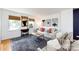 Inviting living room features stylish decor, comfortable seating, and natural light at 528 Wakefield Dr # A, Charlotte, NC 28209