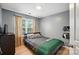 Bedroom showcasing natural lighting, a large window and a simple aesthetic at 529 River Park Rd, Belmont, NC 28012