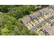 Desirable community features well-maintained townhomes with neatly landscaped lawns and convenient street parking at 8042 Saluda Dr, Charlotte, NC 28269