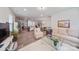 Open-concept living area with kitchen and dining room views at 8042 Saluda Dr, Charlotte, NC 28269