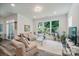 Inviting living room with ample seating and natural light at 8042 Saluda Dr, Charlotte, NC 28269