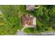 Aerial view of home, highlighting the well-maintained yard and inviting driveway at 8918 Beach Bluff Ct, Sherrills Ford, NC 28673