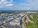 Wide aerial view of the community shows the home's location within the greater neighborhood at 11546 Red Rust Ln, Charlotte, NC 28277