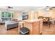 Open floor plan kitchen and living room, perfect for entertaining guests and Gathering at 2279 Cedar Oak Cir, Gastonia, NC 28052