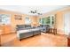 Cozy living room featuring two sofas, hardwood floors, and lots of light at 2279 Cedar Oak Cir, Gastonia, NC 28052