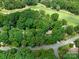 Stunning aerial view of the property nestled among lush greenery at 3310 Windbluff Dr, Charlotte, NC 28277