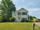 Charming two-story home with a well-maintained front yard, appealing curb appeal and a cozy, inviting entrance at 5701 Silver Eagle Dr, Charlotte, NC 28214