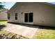 The house has a large sliding glass door which provides easy access to the backyard at 5717 Fairchase Ave, Charlotte, NC 28269