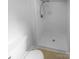 Bathroom boasts a walk-in shower with white tile and sleek fixtures, plus a toilet at 10931 Osprey Dr, Charlotte, NC 28226