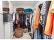 Walk-in closet with shelving and racks, perfect for storage and organization at 1117 Laurel Woods Dr, Gastonia, NC 28052