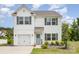 Charming two-story home with landscaped yard, covered entry, and attached garage, perfect for Gathering living at 1117 Laurel Woods Dr, Gastonia, NC 28052