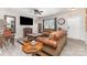 Inviting living room with hardwood floors, a fireplace, and a comfortable seating area at 1117 Laurel Woods Dr, Gastonia, NC 28052