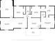 Detailed floor plan layout with measurements at 12143 Asbury Chapel Rd, Huntersville, NC 28078