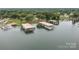 Expansive marina with covered boat slips providing easy access to the serene waters at 200 Southwood Park Rd, Mooresville, NC 28117