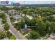 Aerial view featuring the property's location near commercial areas and lush greenery at 2005 Scott Ave, Charlotte, NC 28203