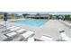 Take a dip in this zero entry community pool with plenty of lounge seating and a pool house at 205 Falls Cove Dr, Troutman, NC 28166