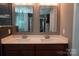 Bathroom featuring a double vanity with marble countertops at 4003 Northerly Island Ct, Gastonia, NC 28056