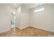 Bright bedroom with hardwood floors and a small window at 4028 Spindrift Cove Dr # 59 And 60, Denver, NC 28037
