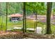 Lakeside view features a dock, boat, and two jet skis ready for water adventures at 4028 Spindrift Cove Dr # 59 And 60, Denver, NC 28037