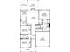 Detailed home floor plan showcasing layout of bedrooms, kitchen, Gathering room, and 2-car garage at 5123 Raging Creek Dr, Indian Trail, NC 28079