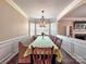 Dining room with modern decor and lots of space at 5797 Mcclintock Dr, Denver, NC 28037