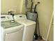 Laundry room features washer, dryer and water heater at 1010 Sprucewood St, Kannapolis, NC 28081